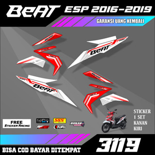 條紋 BEAT ESP STREET 2016 2019 貼紙變化 BEAT FI 新半全身