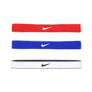 Nike 頭帶 Flex Wide Headbands 紅 藍 白 止滑 防滑 [ACS] N101193264-8OS