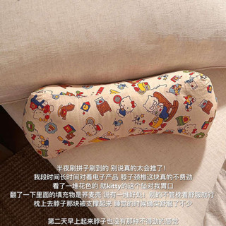 客製化抱枕 趴趴墊 【蕎麥頸椎枕】hellokitty治頸椎專用反弓護頸託三角枕頭上班養生