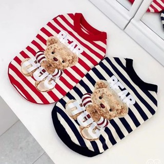 Pet clothing 【7966人好評】寵物背心薄款泰迪比熊貴賓貓咪雪納瑞小型幼犬天狗狗衣服 現貨 25.5.12