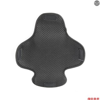 摩托車頭盔內襯、吸汗冷卻頭盔墊,帶鉤環可重複使用和可清洗內襯墊,適用於安全帽、自行車頭盔