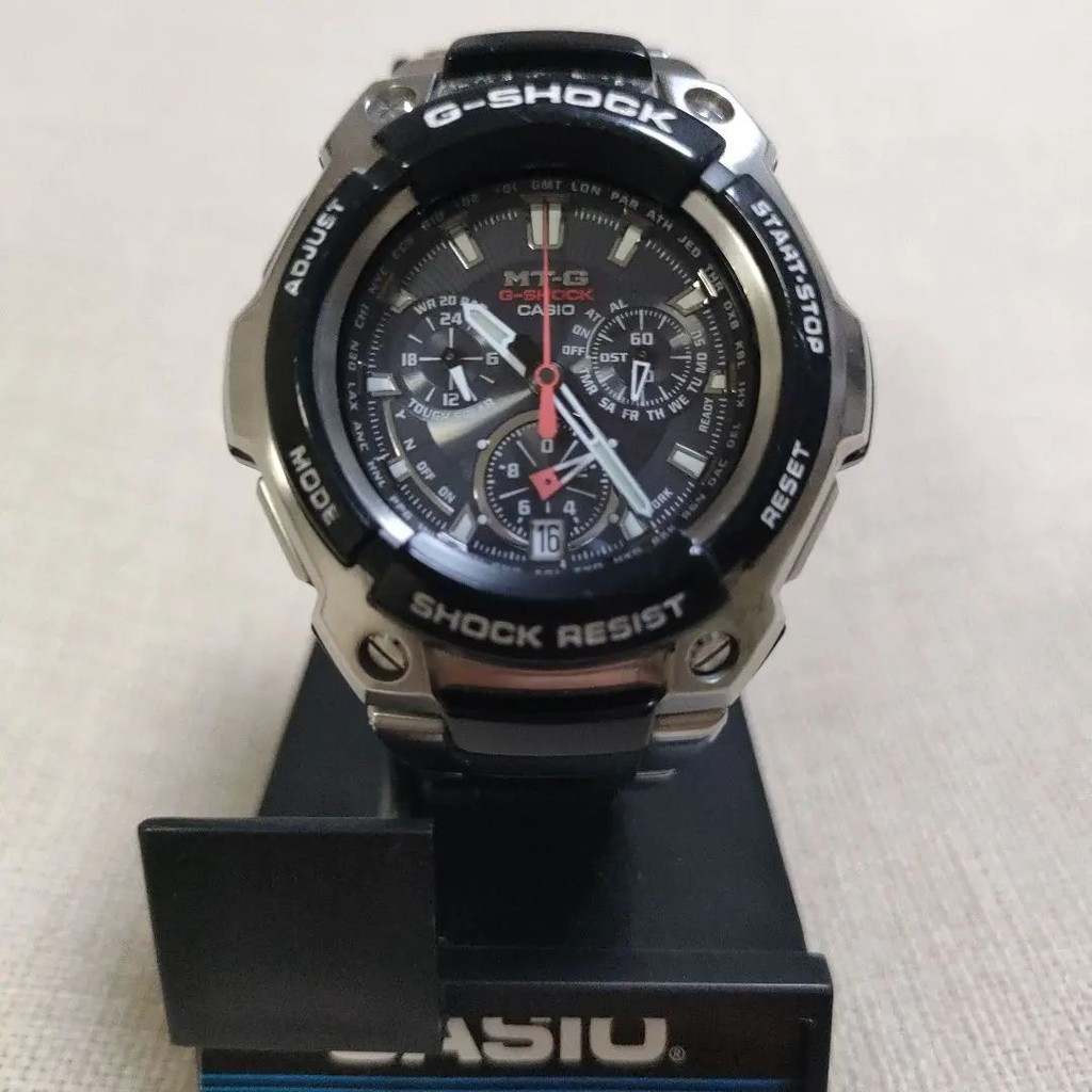 CASIO G-shock 手錶 G-SHOCK MT-G 電波 太陽能 日本直送 二手