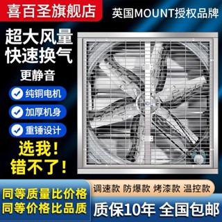 負壓風機工業排風扇大功率強力通風換氣扇排氣扇工廠養殖場抽風機 雙鑫