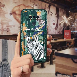 簡約塗鴉小米黑鯊4/4S/4 Pro/4S Pro手機殼放照片卡通趣味軟殼個性情侶新款卡槽散熱插卡卡套搞怪矽膠潮流零錢