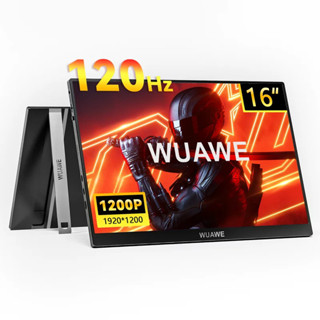 新趨勢 120hz 16 英寸遊戲便攜式顯示器適用於筆記本電腦，1200P 顯示屏液晶全高清外部第二臺電腦螢幕適用於手機