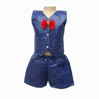 兒童環保時裝秀幼兒園演出男女走秀服裝親子手工diy材料 250513