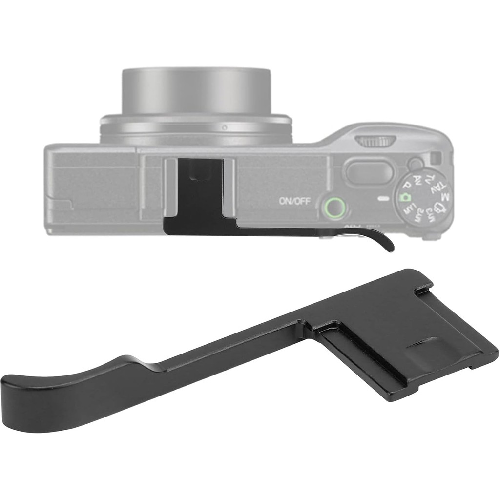 RICOH 相機拇指握把,相機熱靴拇指向上握把,適用於理光 GR2 GR3X Fujifilm XM5 X-M5 X70