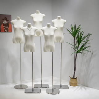 服裝模特 假人模特 展示模特 服裝店扁身平胸半全身人偶假人體模型臺模特道具女裝櫥窗展示衣架