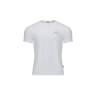 【HDEX】Main Small Logo Air Muscle Fit 短袖合身運動上衣 白色