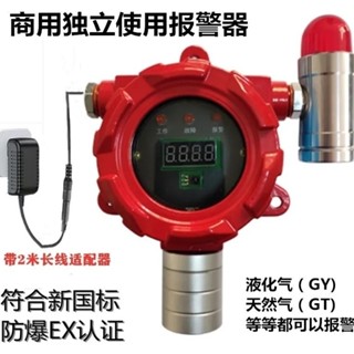 【90%好評率】工業用可燃氣體報警器天然氣液化氣噴漆房鍋爐房洩露檢測儀探測器 XYVM