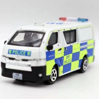 Tiny微影 HIACE 豐田海獅麵包車香港警車模型AM7123 無彩盒