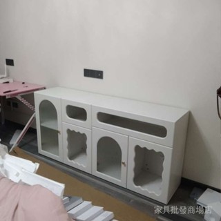 {批發價，免運費}【2206人收藏】輕奢酒櫃實木奶油風收納櫃幼兒園格子櫃靠墻儲物櫃臥室床頭置物櫃xianxiandd