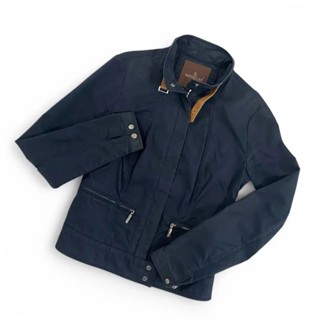 Moncler 盟可睞 皮衣外套 夾克外套 海軍藍 mercari 日本直送 二手