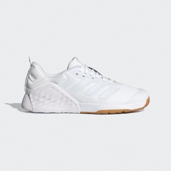 Adidas Dropset 3 Trainer ID8628 男 訓練鞋 運動 健身 重訓 穩定 耐磨 透氣 白