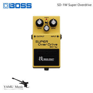 BOSS SD-1W Waza Craft Super Overdrive 特別版吉他效果踏板帶免費獎勵踏板盒 SD 1