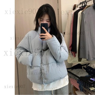 【桃園出貨】秒殺 短款羽絨棉服新款 寬鬆棉衣女小個子棉襖麵包鼕季外套潮女必備 xie907