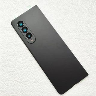 適用於三星 Galaxy Z Fold 3 5G F926 Fold3 玻璃電池後蓋維修更換門電話後殻 + 相機鏡頭