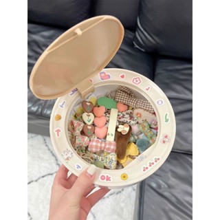 新店特惠/兒童髮飾收納盒髮夾頭繩飾品收拾神器橡皮筋髮圈箱首飾盒女孩公主