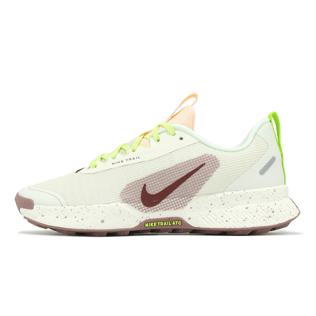 Nike 越野跑鞋 Wmns Juniper Trail 3 女鞋 米白 綠 戶外 [ACS] FQ0902-100