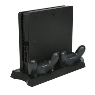 【金多蝦電子】♥♥♥♥♥♥PS4 PRO散熱風扇底座 PS4slim散熱器底座支架手柄充電器 帶座充