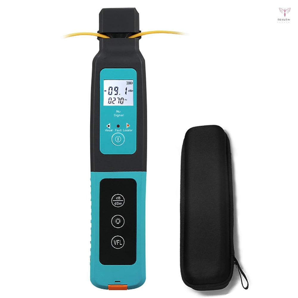 10mw 紅光源光纖識別器 270Hz 1KHz 2KHz 可識別頻率視覺故障定位儀帶 LED 燈 800-1700nm