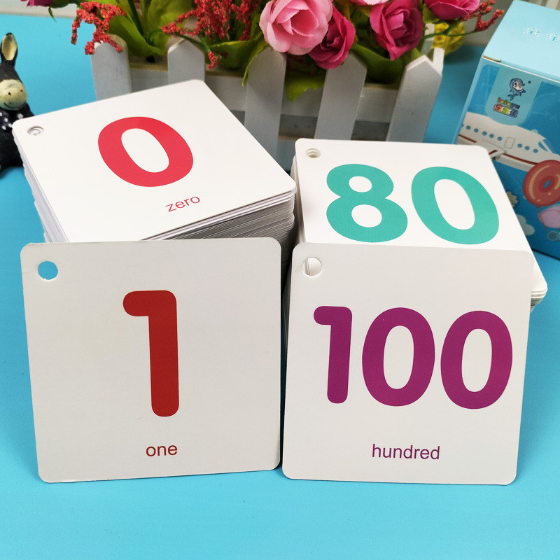 兒童1-100數字啟蒙早教認數字神器寶寶0-100玩具認識卡兒童1-100數字卡幼兒園啟蒙20250507