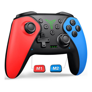 BEBONCOOL 無綫控製器適用於任天堂 Switch/OLED/Lite/Android/IOS 可程式設計開關遊戲手柄