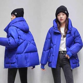新款冬季白鴨絨羽絨服女連帽短版爆款加厚保暖時尚小個子外套輕薄非常保暖