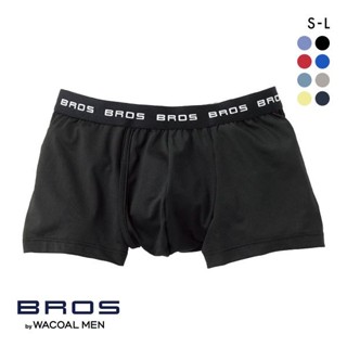 華歌爾BROS男士內褲吸汗速乾透氣立體寬松本命年紅色中腰四角內褲(40GT3111SML)(日本直郵)1