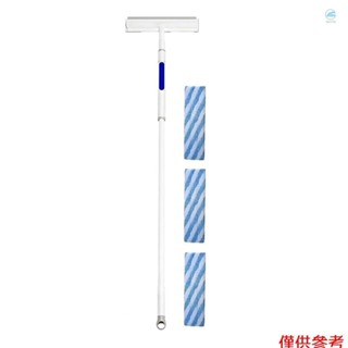 Crtw 窗戶清潔劑 2 合 1 可伸縮窗戶刮水器帶噴霧,雙面窗戶清潔工具,帶 3 個超細纖維墊,用於淋浴玻璃門,汽車擋