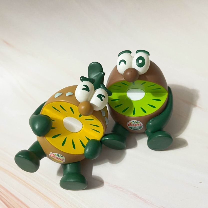 奇異果娃娃 正版散貨 Zespri 吉祥物 奇異果 奇異果兄弟 Green 公仔手辦擺件