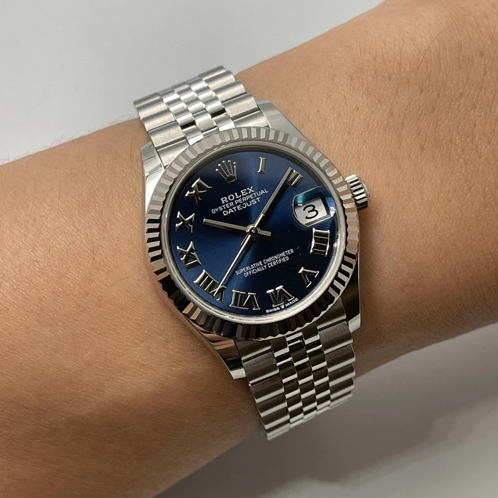 rolex勞力士日誌型系列精鋼機械女表 278274-0034