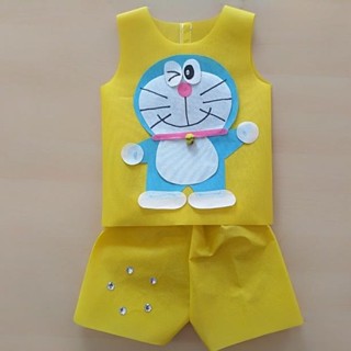 兒童環保時裝表演服裝男童手工服裝親子服diy材料幼兒園表演走秀服裝 250513