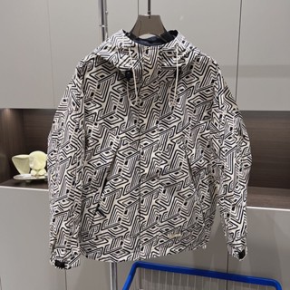 春秋新款花色外套男時尚潮流工裝連帽男士夾克百搭休閒流行衣服潮20250513