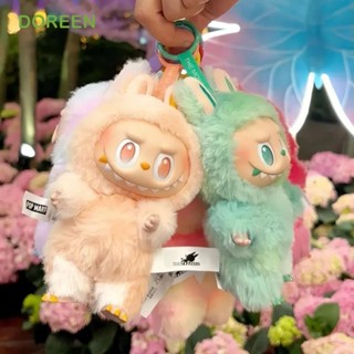 DOREEN Labubu V3 公仔公仔,收藏品 Pop Mart Labubu V3 毛絨鑰匙扣,彩色 Labubu