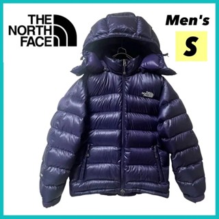 THE NORTH FACE 北面 羽絨服 夾克外套 Metro 700FP 紫色 日本直送 二手