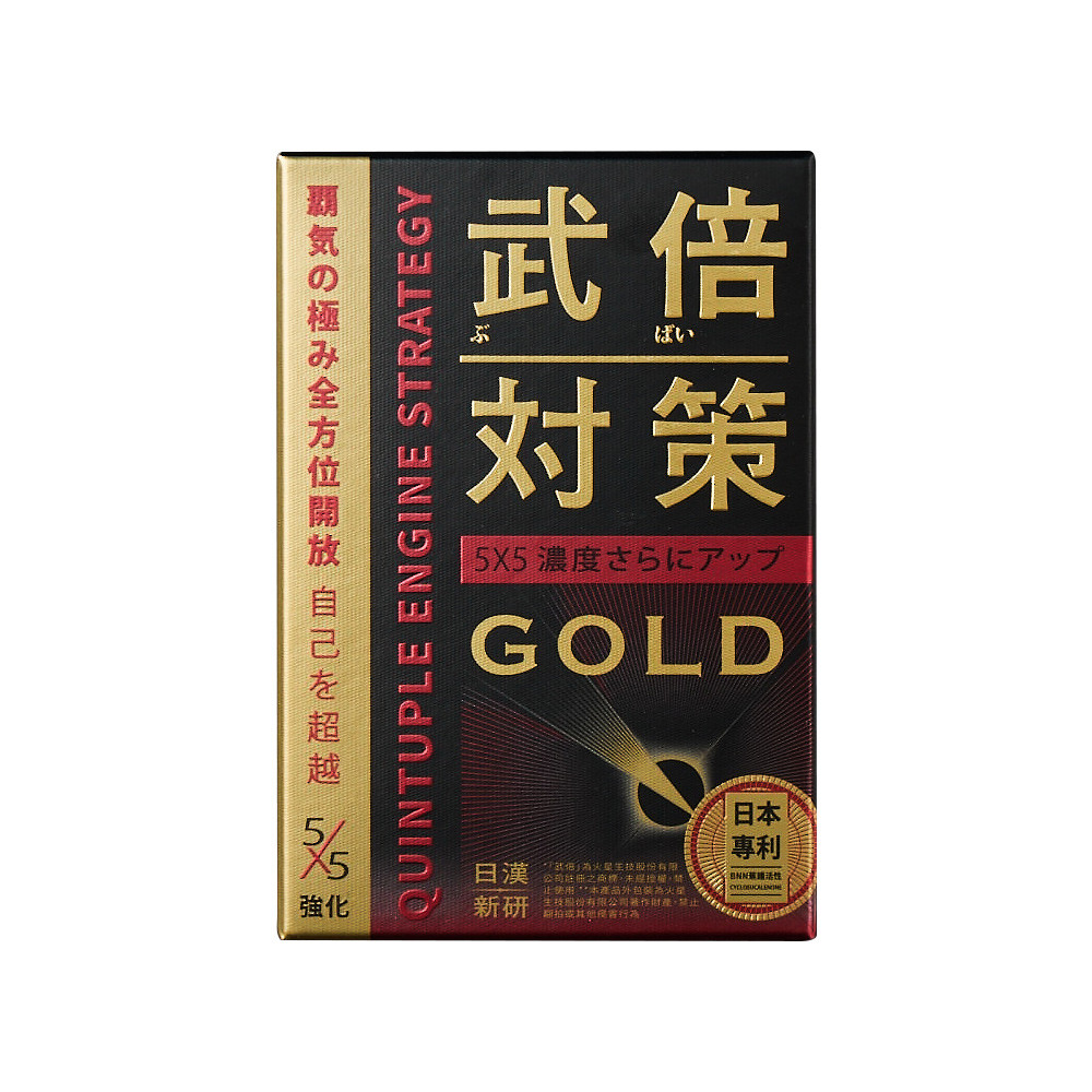 【TAIZAKU】武倍對策GOLD 14包/盒 營養師楊灼華專業推薦 頂規霸氣 龍皇蟲草添加｜火星生技官方直營ww
