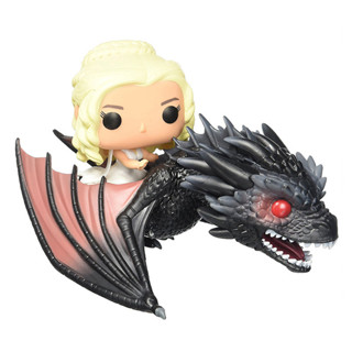 Funko POP 權利的遊戲 丹妮莉絲 龍母 夜王 騎龍經典款手辦模型 限時折扣 速髮