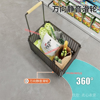 ⭐臺灣出貨⭐【便攜拉桿】購物買菜車小拉車傢用折疊輕便手拖車拉貨老人手拉行李快遞小推車