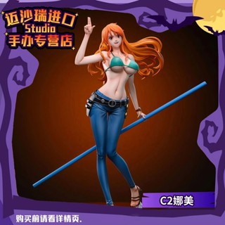 C2娜美【日版】進口品質 海賊王動漫週邊GK手辦擺件模型桌搭Asai高階手辦 動漫模型 可愛風模型 大陸產模型 高精度