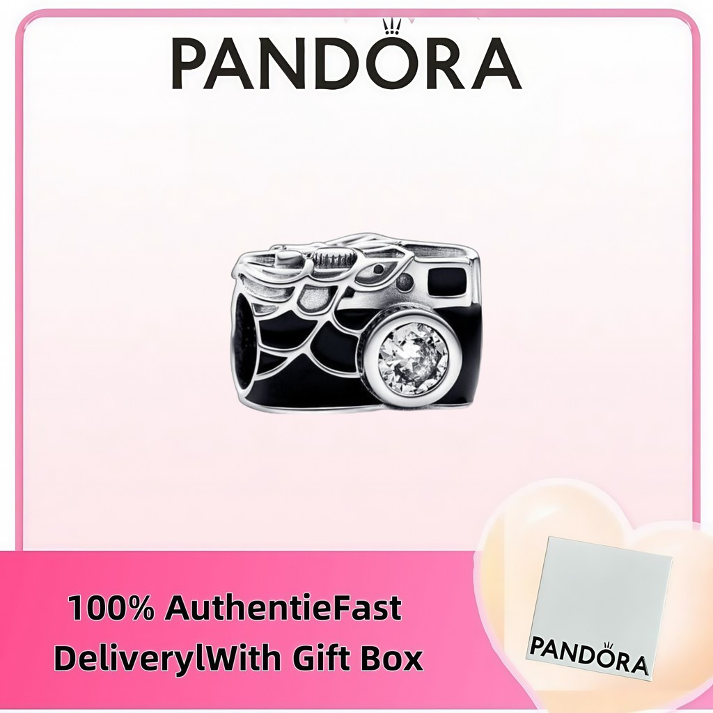 PANDORA MARVEL 免稅 100% s925 純銀首飾潘多拉戒指首飾漫威蜘蛛俠相機自拍吊飾 792352C01