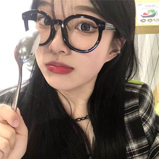🎉臺灣 新款 🎉#眼鏡 粗框眼鏡 #黑色粗框素顏新款韓國文藝夏日懶人凹造型平光 眼鏡框女大圓臉顯瘦