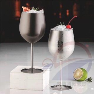 創意酒店酒杯 加厚酒杯 304不銹鋼紅酒杯 高腳杯 葡萄酒香檳杯 HF