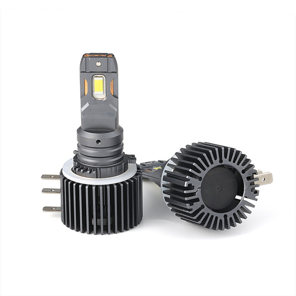 BMW 300000LM H15 LED 大燈燈泡 Canbus 適用於大眾高爾夫 6 MK3 H15 LED 遠近光燈