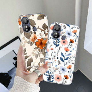 適用於 ZTE Blade L220 L210 手機殼新款時尚花卉宇航員軟矽膠 TPU 手機殼適用於 ZTE L8 L9