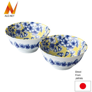 ALE-NET 日式餐具碗組 Moe-Sakura 4.8 多用途碗 一對套裝 瓷器 美濃燒 日本製造 【日本直送】