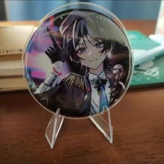 10 件/套 Itabag 三角形卡片展示架迷你亞克力偶像照片圖片架用於胸針別針徽章收集卡片展示架動漫 Jujutsu