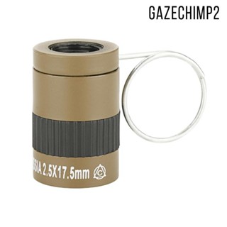 [Gazechimp2] 迷你單筒望遠鏡 2.5x17.5mm 袖珍鏡頭,適合遠足露營旅行