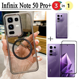 Infinix Note 50 Pro+ 手機殼磁貼防震手機殼 Infinix Note 50X Note 50 Pro