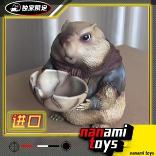 臺灣現/貨✨手辦 擺件 土撥鼠【獨家限定】哪吒鬧海周邊土撥鼠擺件GK手辦桌搭模型Muse